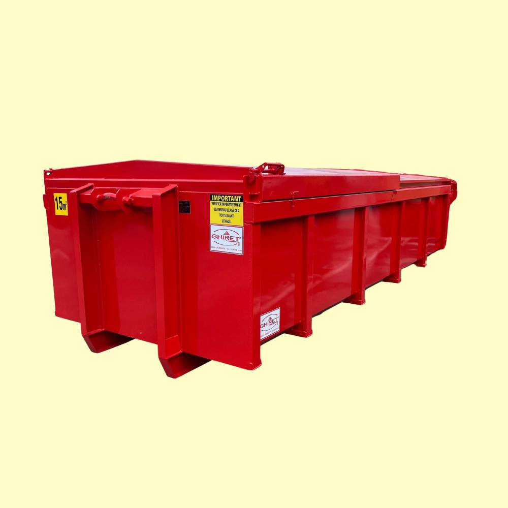 POLY BENNE toit coulissant 15M3